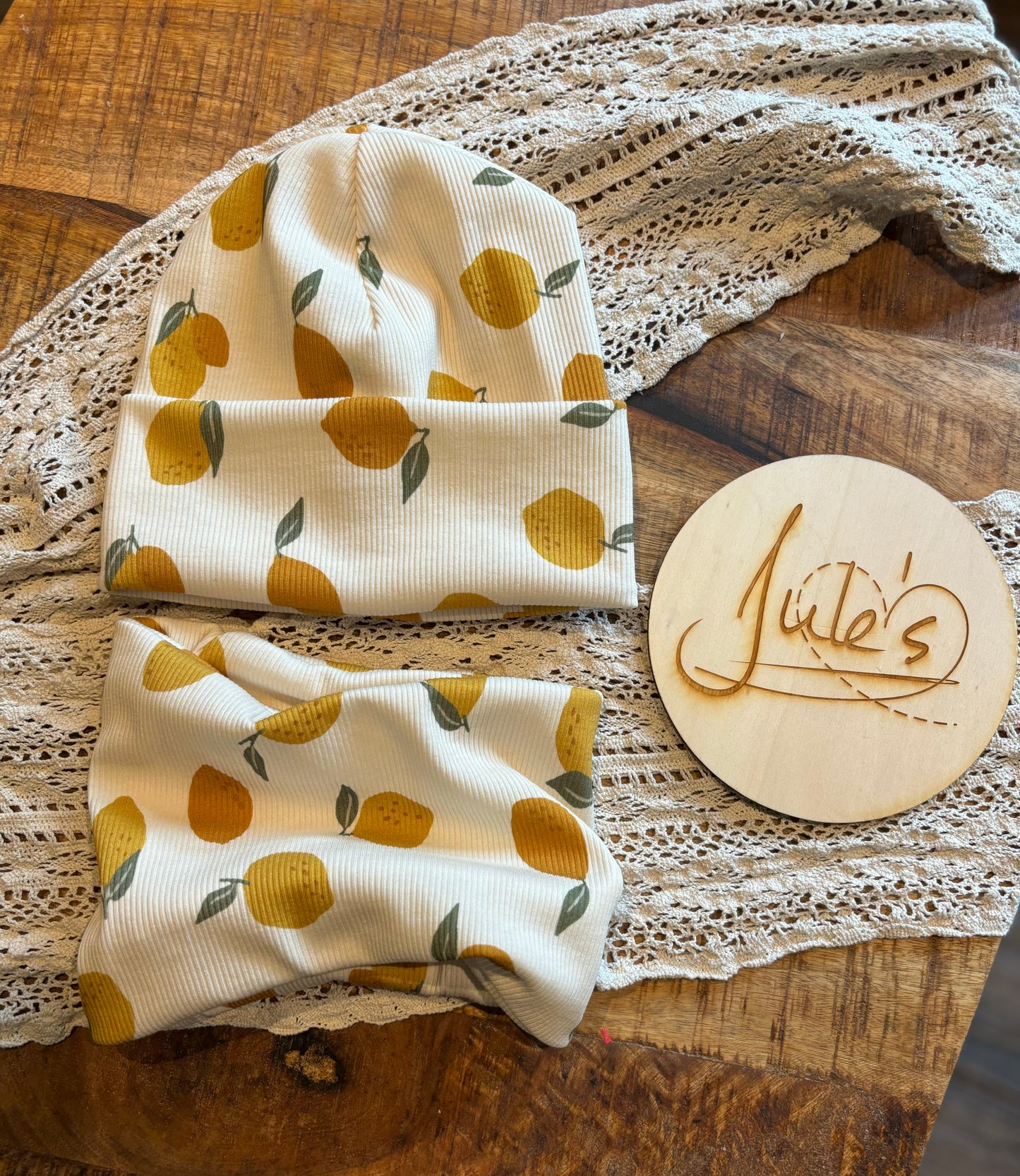 Beanie für Kinder / Herbst-Wintermütze mit Loop