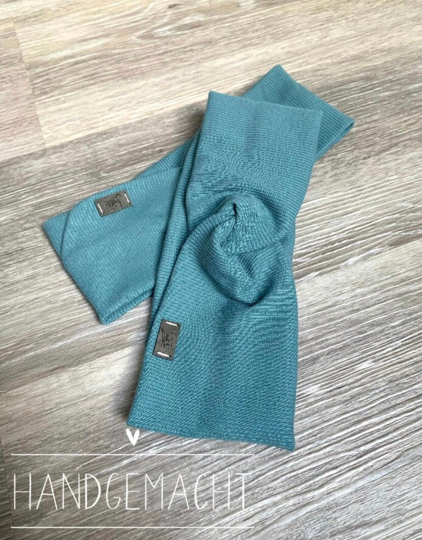 Stirnband Damen Rippjersey